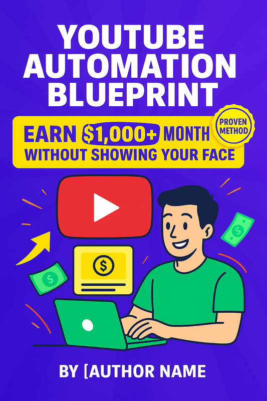Make Money on YouTube Without Showing Your Face – Step-by-Step Automation Guide
